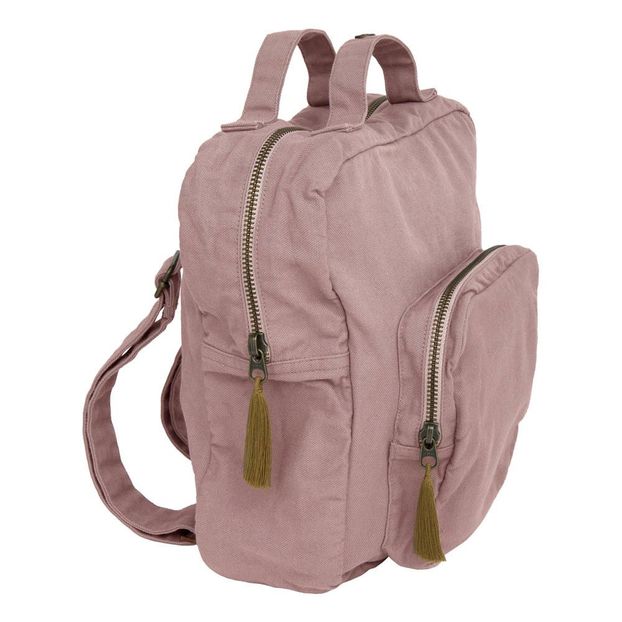 dusky pink backpack