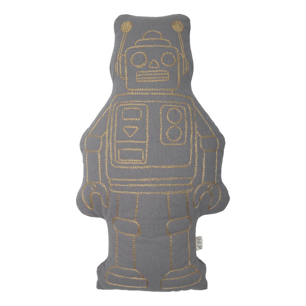 Numero 74 - Coussin robot - Stone Grey S045