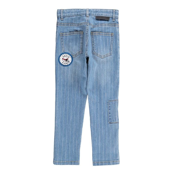 Lohan Patchwork Slim Jeans | Denim- Product image n°2