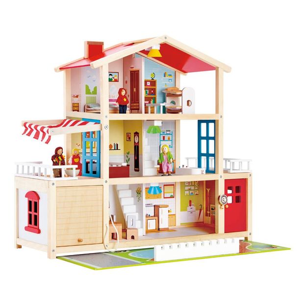 hape dollhouse baby