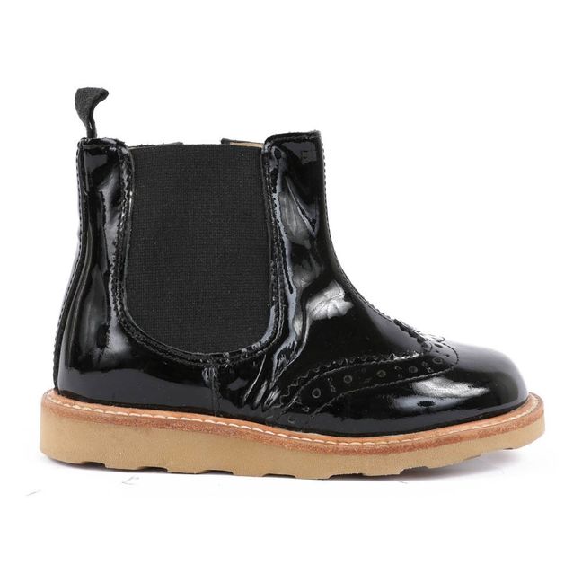 Chelsea Boots aus Leder Francis  | Schwarz