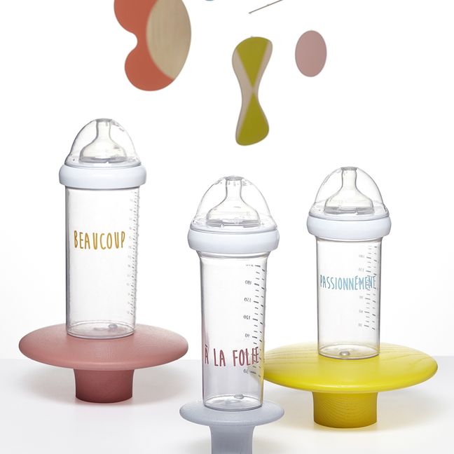 Biberones Beaucoup Passionnément A la folie - Juego de 3: 210 ml + 210 ml + 360 ml