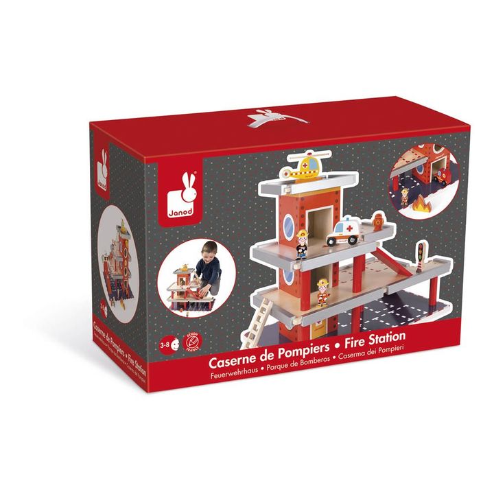 Wooden Fire Station With Accessories- Product image n°5