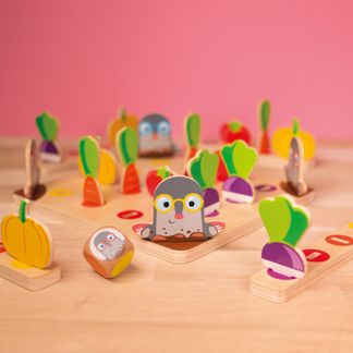 Janod Gare à la Taupe -  Jeu de rapidité-listing