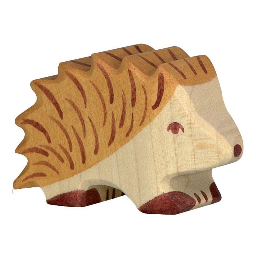 Dekofigur Decorative Animal Figure Hedgehog Standing H 19 cm Natural Material hay and Pick-Up Sticks 
