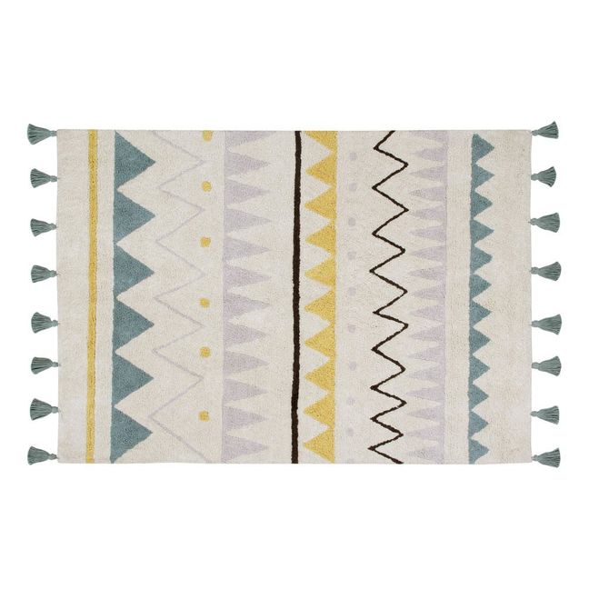 Tapis Azteca | Bleu