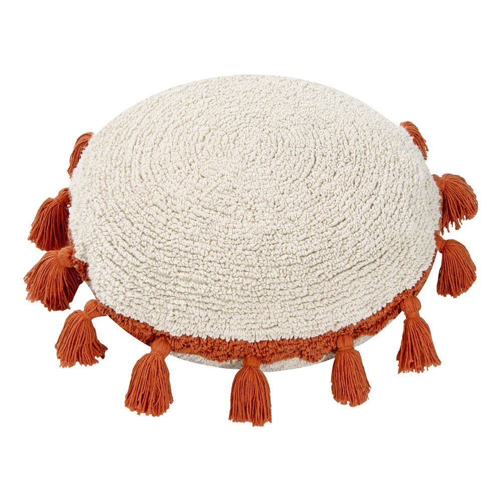 Circle Floor Cushion Terracotta- Product image n°0
