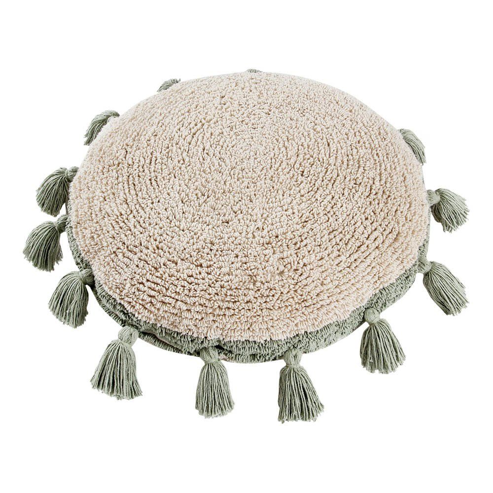 Cuscino Decorativo Fatto A Mano In Patchwork Indiano Per Meditazione - Foto 9