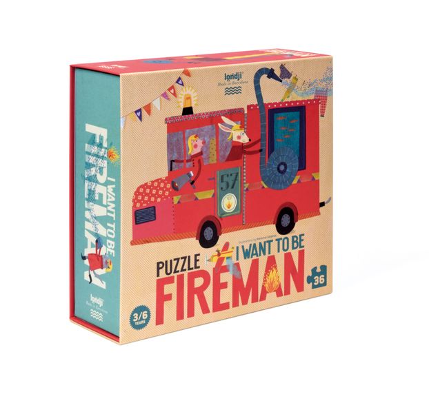 Fireman Puzzle Londji Toys And Hobbies Children