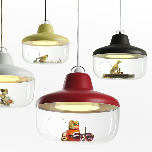 Chen Karlsson Favourite Things Ceiling Light | Raspberry red