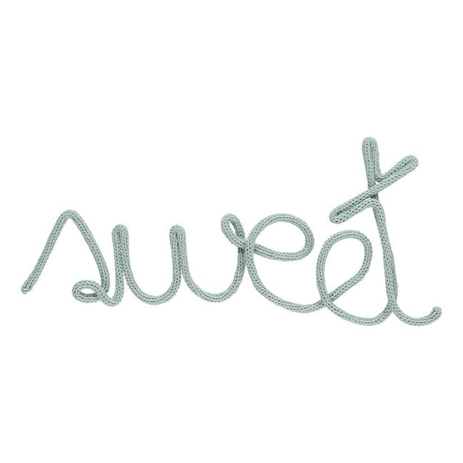 Wanddekoration Strickliesel- Sweet