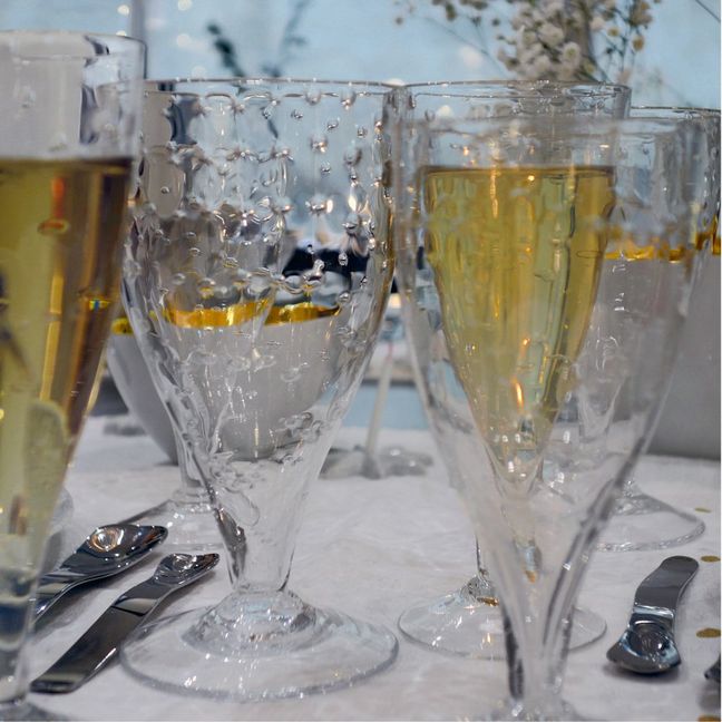 Flûtes à champagne Pétillant - Set de 2