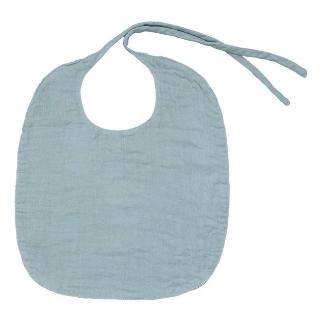 Round Bib | Sweet Blue S046