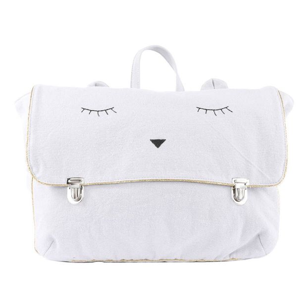 Cartable Chat Reveur Bleu Pale Emile Et Ida Mode Adolescent Cartable Chat Reveur Bleu Pale Emile Et Ida Mode Adolescent