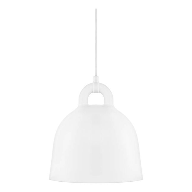 Lámpara suspensión Bell | Blanco