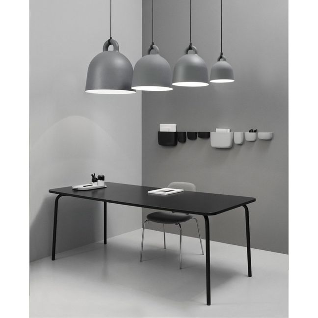 Lampada a sospensione Bell | Grigio