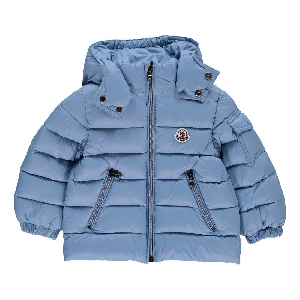 Jules Hooded Jacket Blue Moncler Fashion Baby , Children