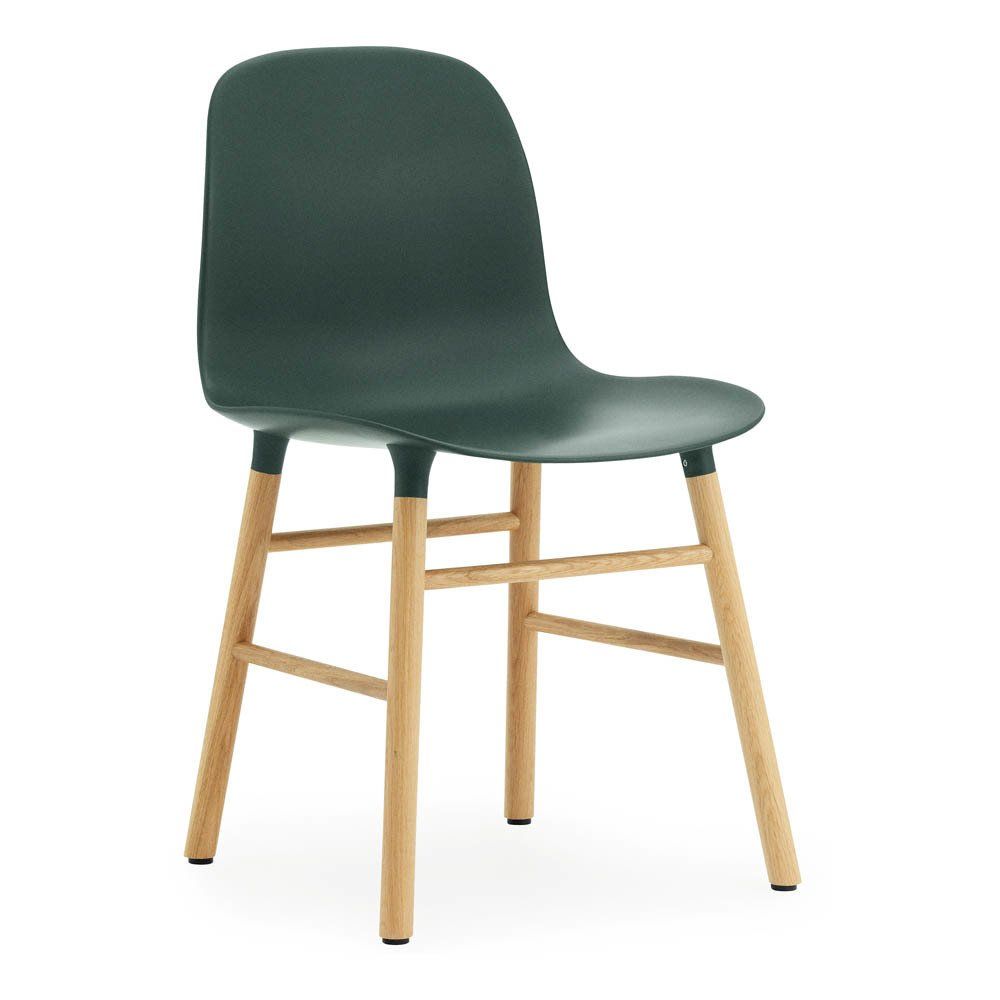 Normann Copenhagen - Chaise Form en chêne - Vert