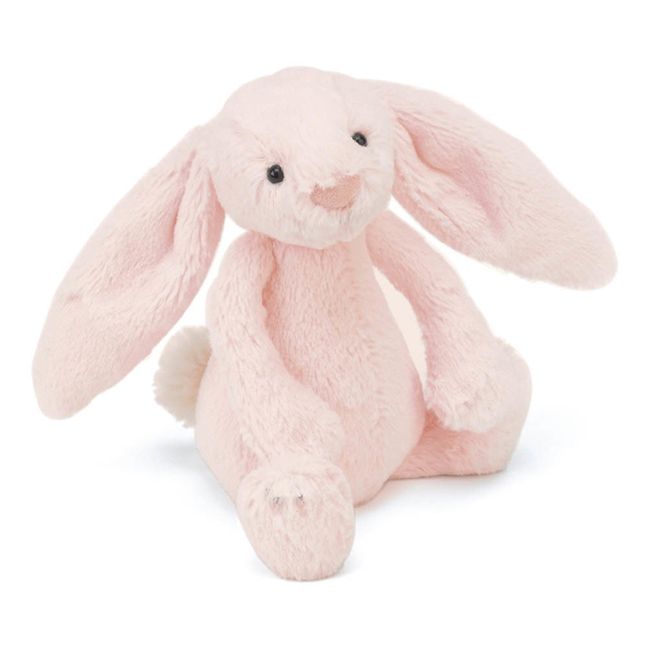 Coniglio Bashful con orecchie grandi e campanella 18 cm
