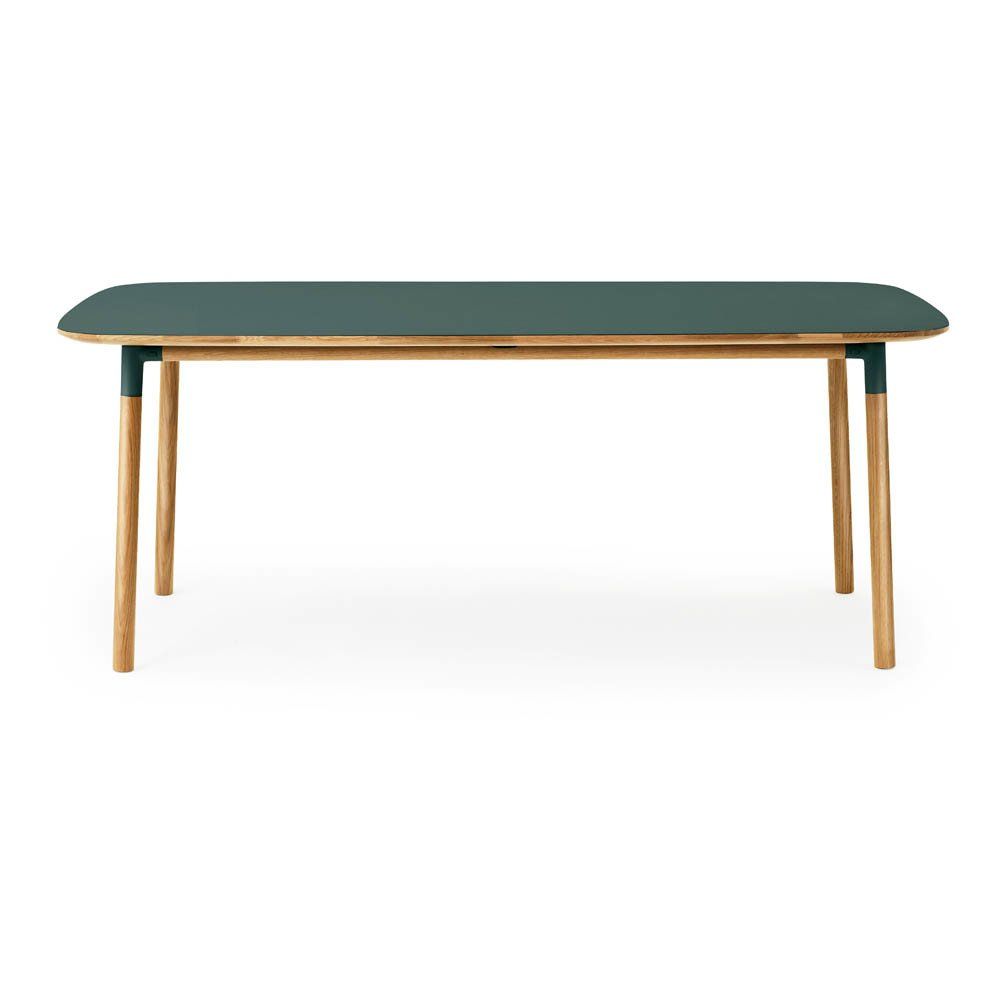 Normann Copenhagen - Table Form rectangulaire 95x200 cm - Vert