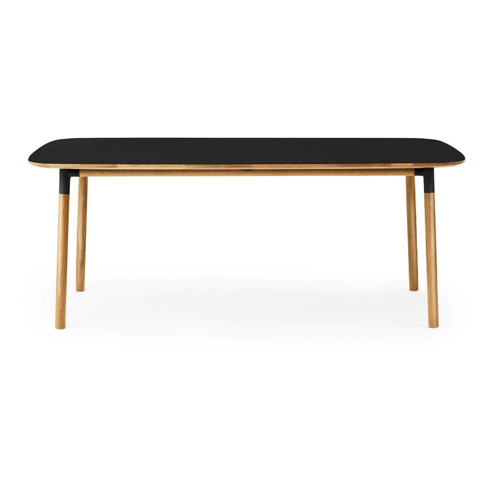 Normann Copenhagen - Table Form rectangulaire 95x200 cm - Noir
