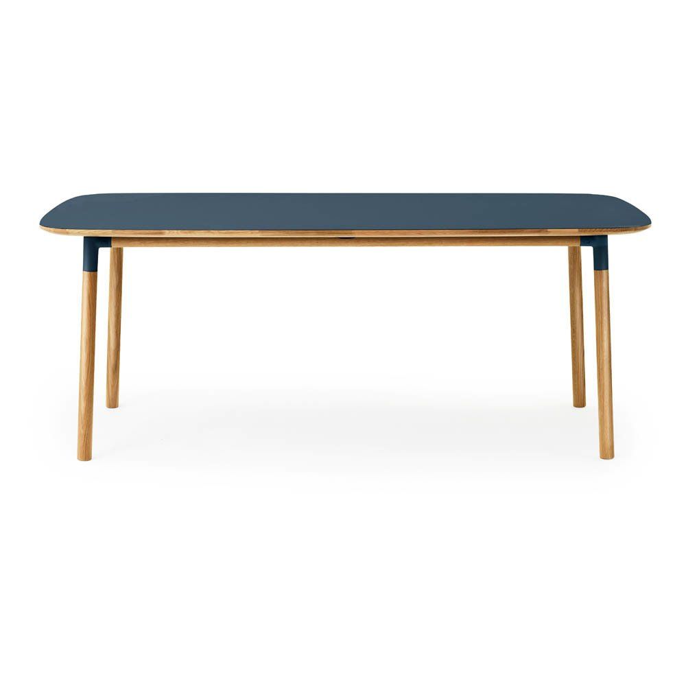 Normann Copenhagen - Table Form rectangulaire 95x200 cm - Bleu