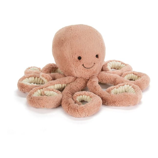 Odell Octopus Soft Toy | Peach