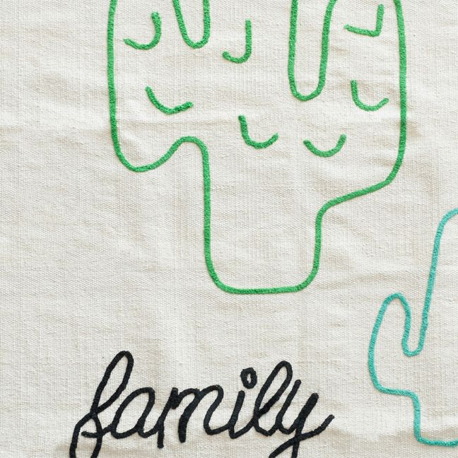 Family Spirit Cotton Rug - Cactus Green