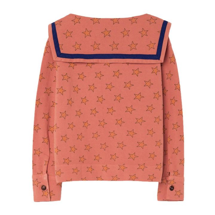 Parrot Star Sailor Collar Blouse | Apricot- Product image n°3