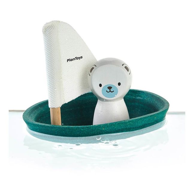 Polar Bear Floating Boat