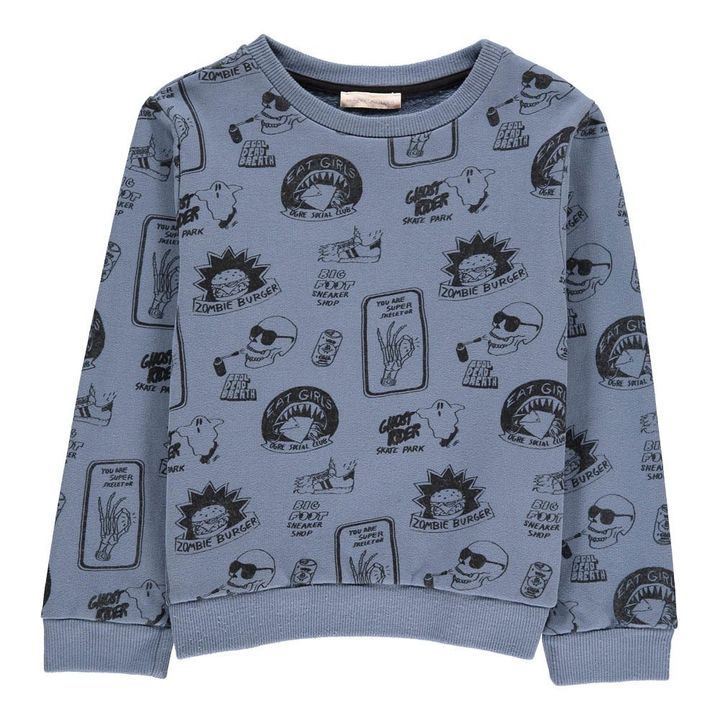 Monsters Sweatshirt | Grey blue- Product image n°0