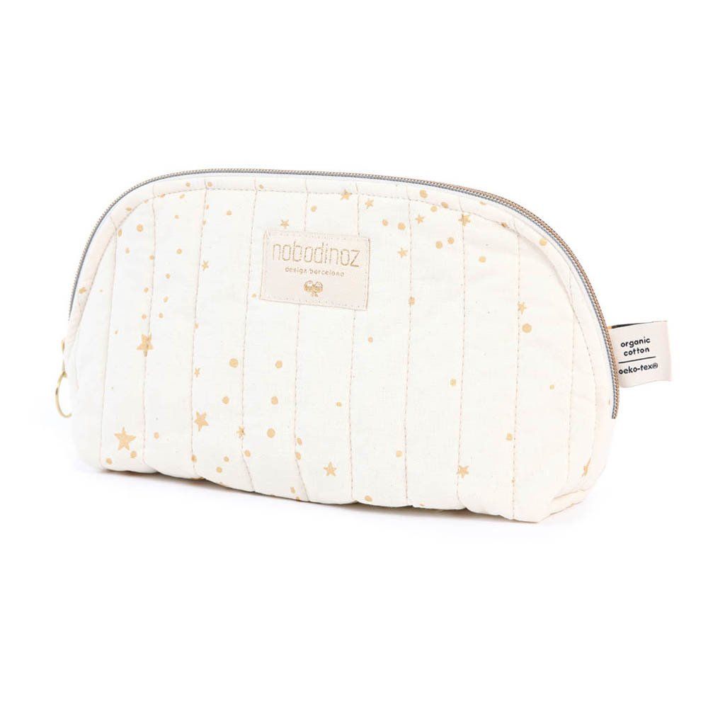 Nobodinoz - Trousse de toilette Holiday Stella en coton bio - Naturel