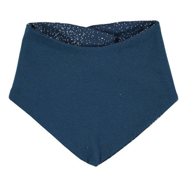 Lätzchen Lucky Bubble aus Bio-Baumwolle  | Nachtblau