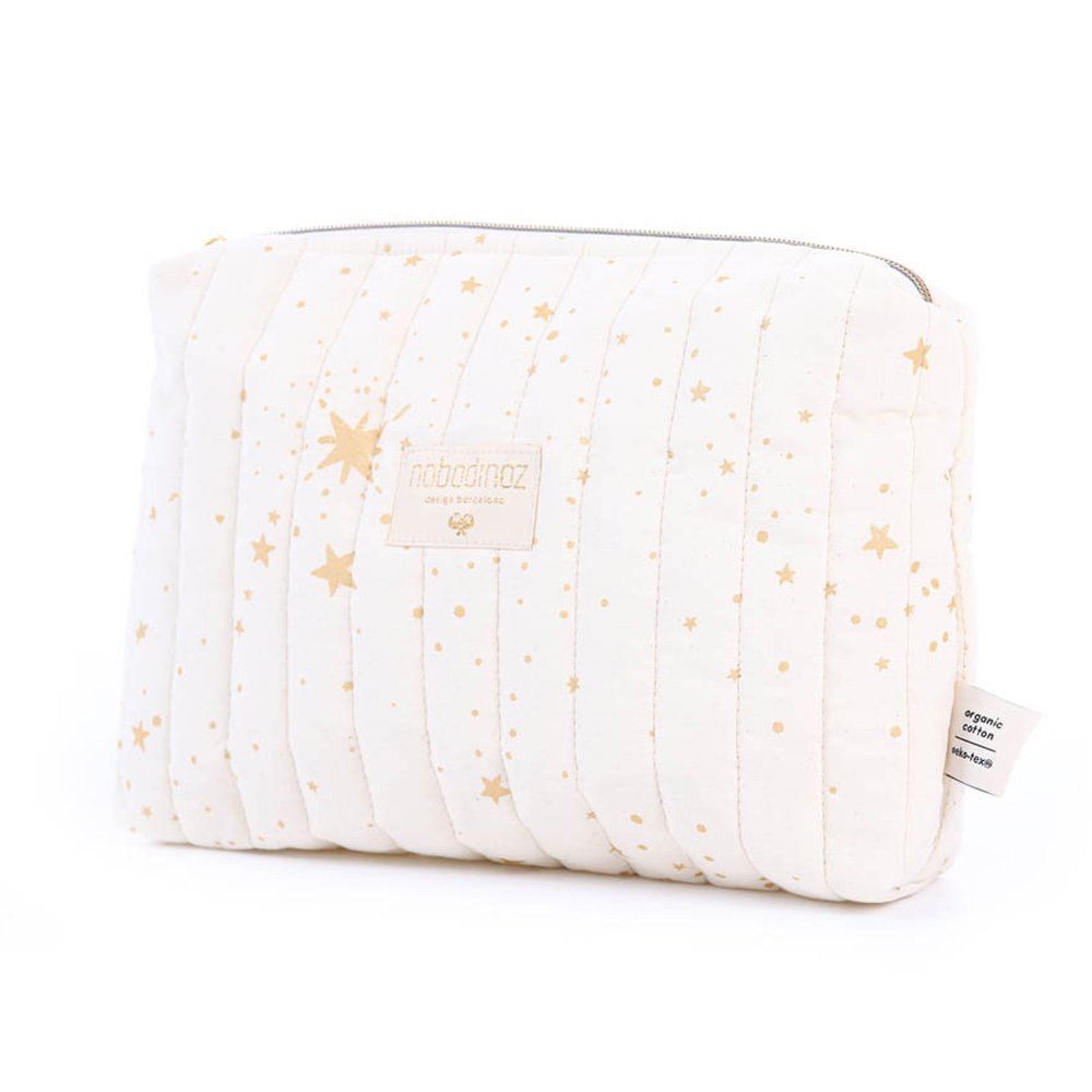 Nobodinoz - Trousse de toilette Stella en coton bio - Naturel