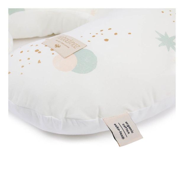 Sunrise Eclipse Organic Cotton Breastfeeding Pillow Light Blue
