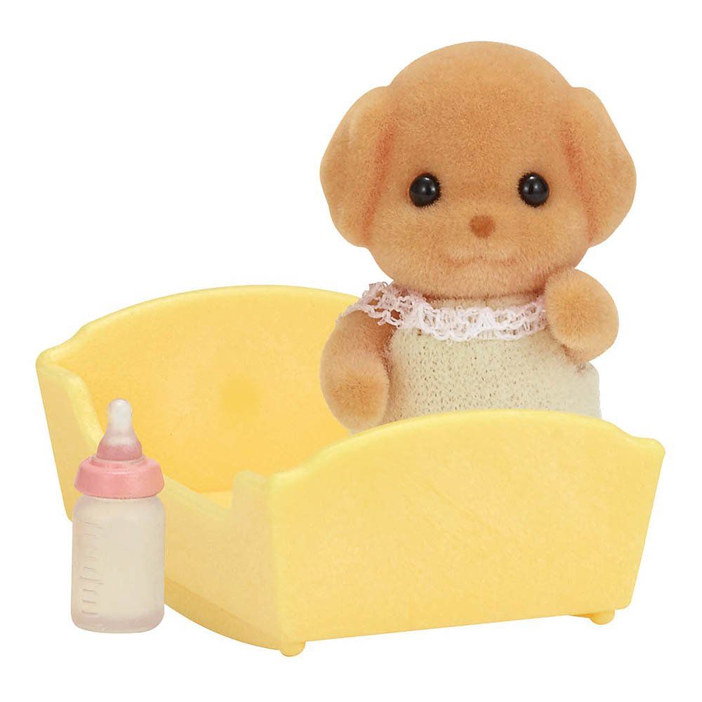 Poodle Baby Beige Sylvanian Toys And Hobbies Children