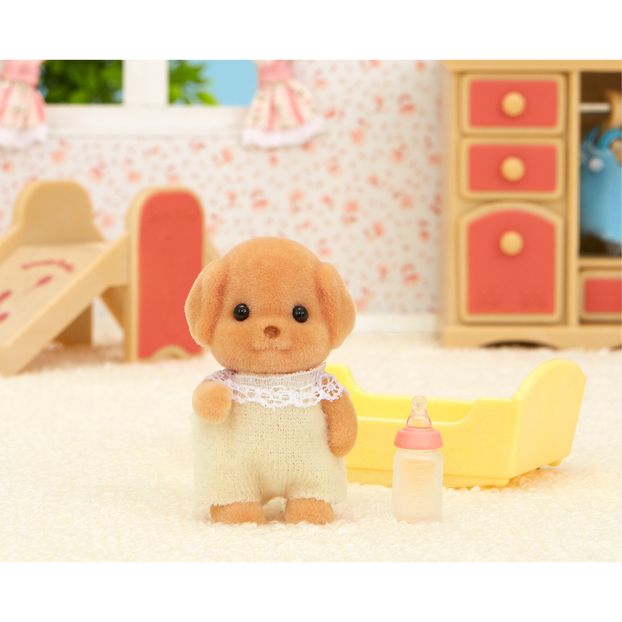 Poodle Baby Beige Sylvanian Toys And Hobbies Children