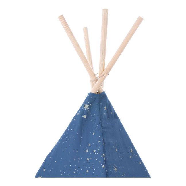 Tipi Phoenix Stella en coton | Bleu nuit