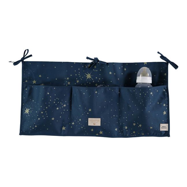 Stella Merlin Cotton Storage Pouch | Midnight blue