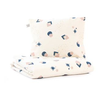 Nobodinoz Bettbezug Himalaya Eclipse aus Bio-Baumwolle -product