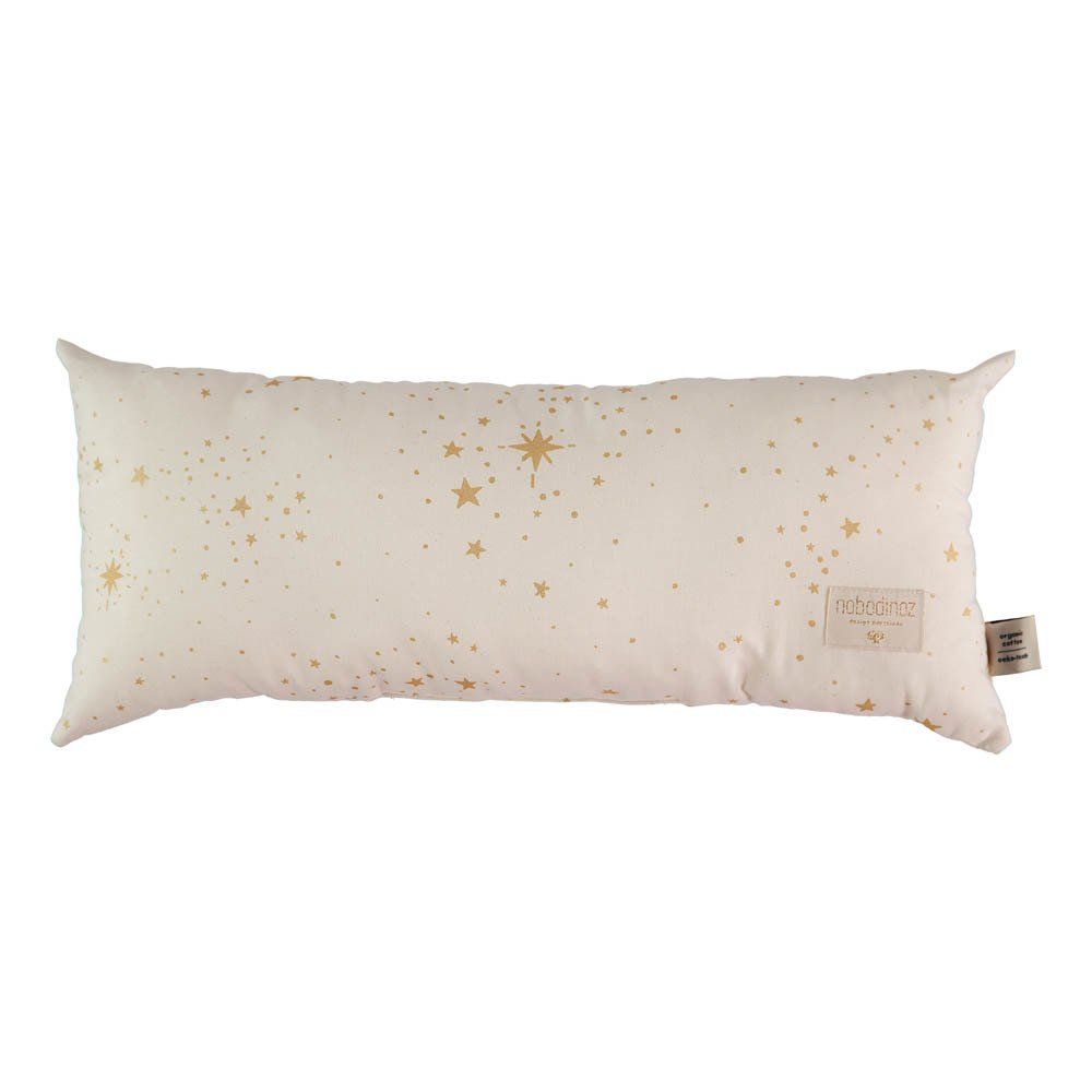 Nobodinoz - Coussin Hardy Stella en coton bio 22x52 cm - Naturel