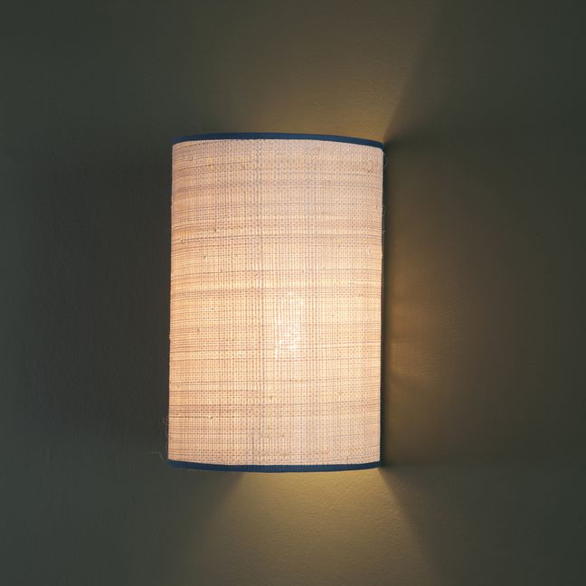 Sperone Raffia Lampshade | Sarah Blue
