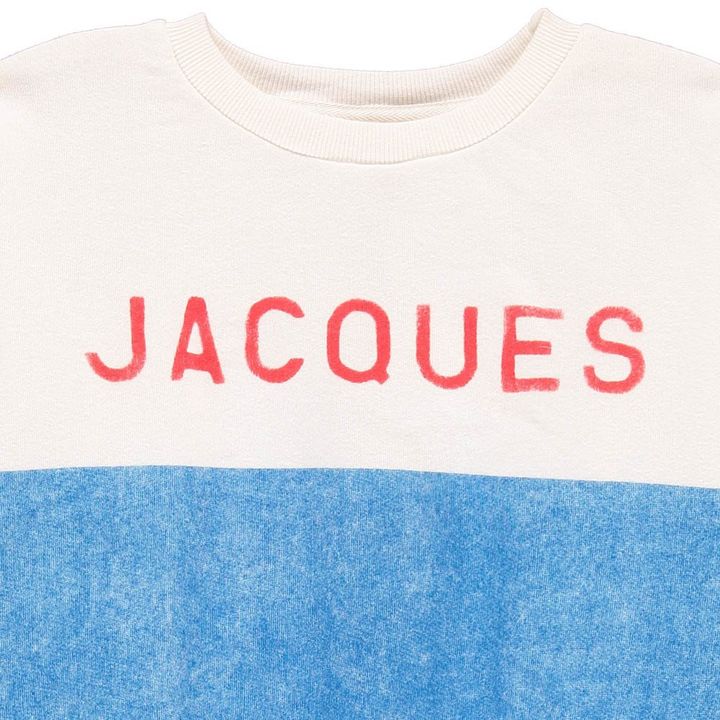 Organic Cotton Jacques Sweatshirt | Blue- Product image n°2