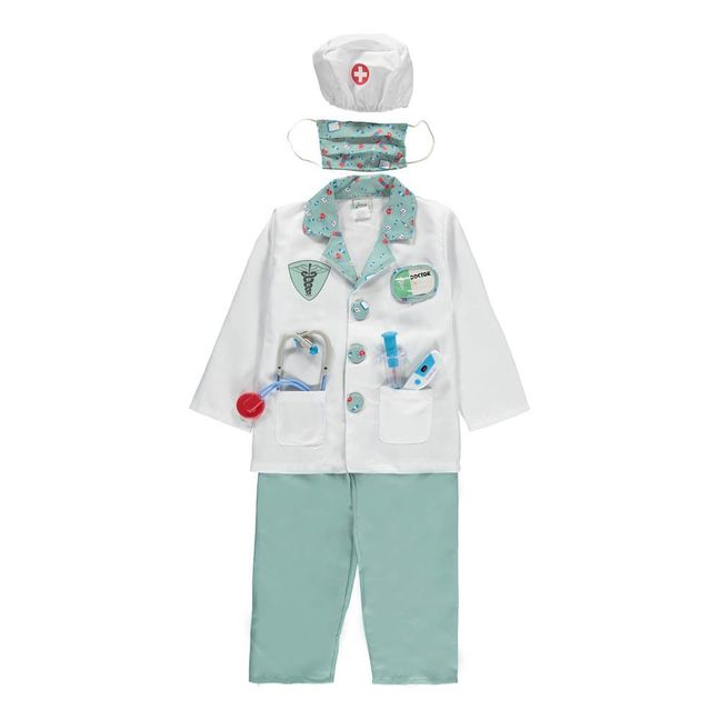 Disfraz de doctor con sus accesorios