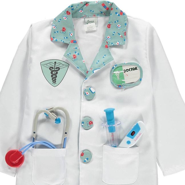 Disfraz de doctor con sus accesorios