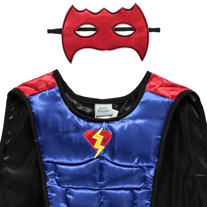 Costume Superhero réversible avec masque- Image produit n°2