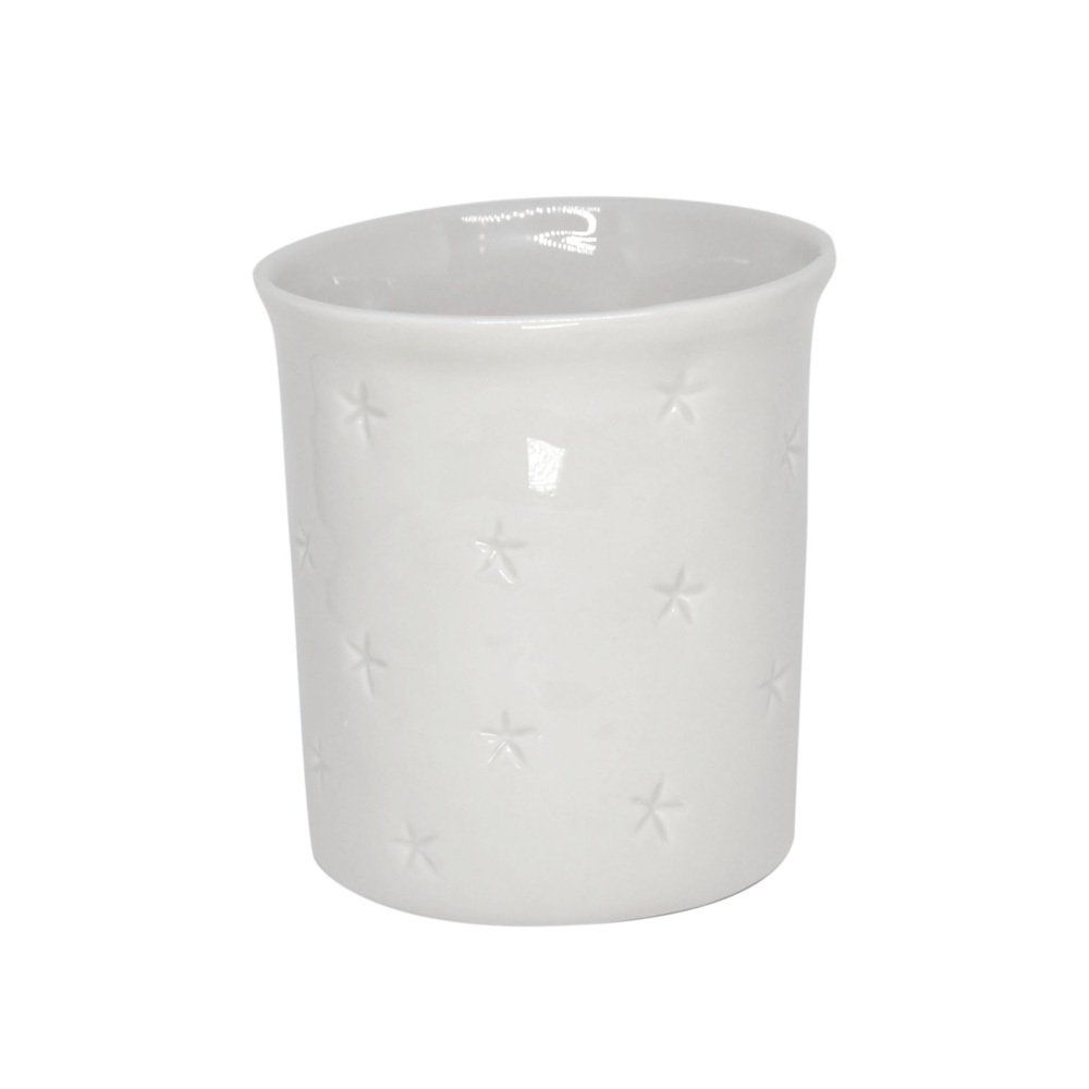 Alix D. Reynis - Gobelet Nuit étoilée en porcelaine - 7,5 cm - Blanc