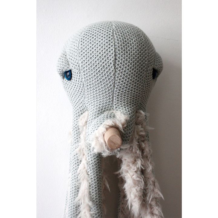Grandma Giant Octopus Soft Toy 60cm | Verdigris- Product image n°1
