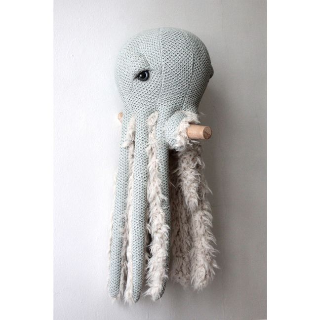 Peluche gigante polpo Nonna 60 cm | Verderame