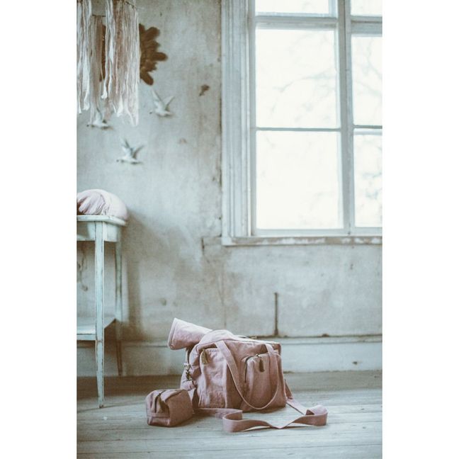 Sac à langer en coton bio | Dark Grey S021